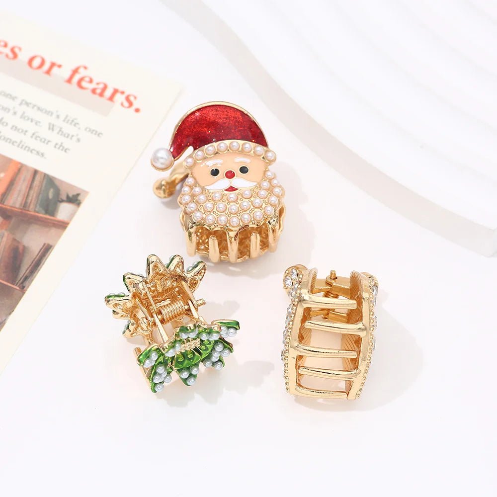 9 Piece mini Christmas Décor Clip - JollyGlow